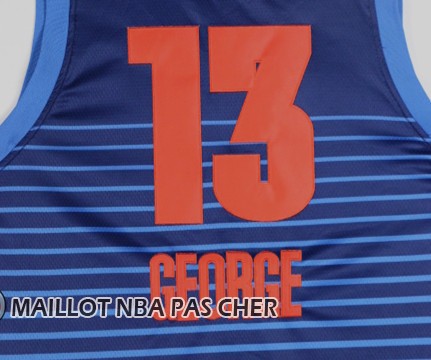 Maillot Oklahoma City Thunder Paul George Statement 2017-18 13 Bleu